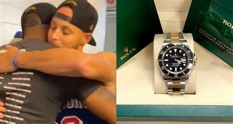 steph gives rolex|Steph Curry Gifts Draymond Green, Andre Iguodala Rolexes .